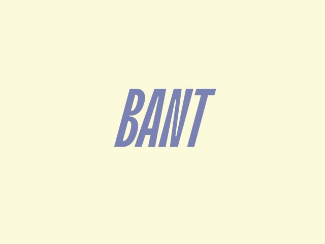 BANT - illustration