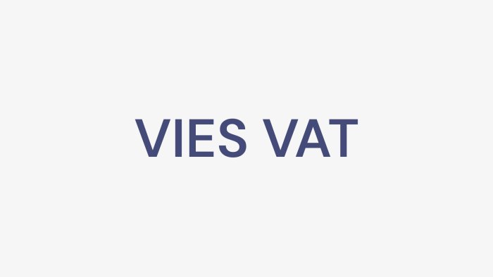 VIES (EU VAT)