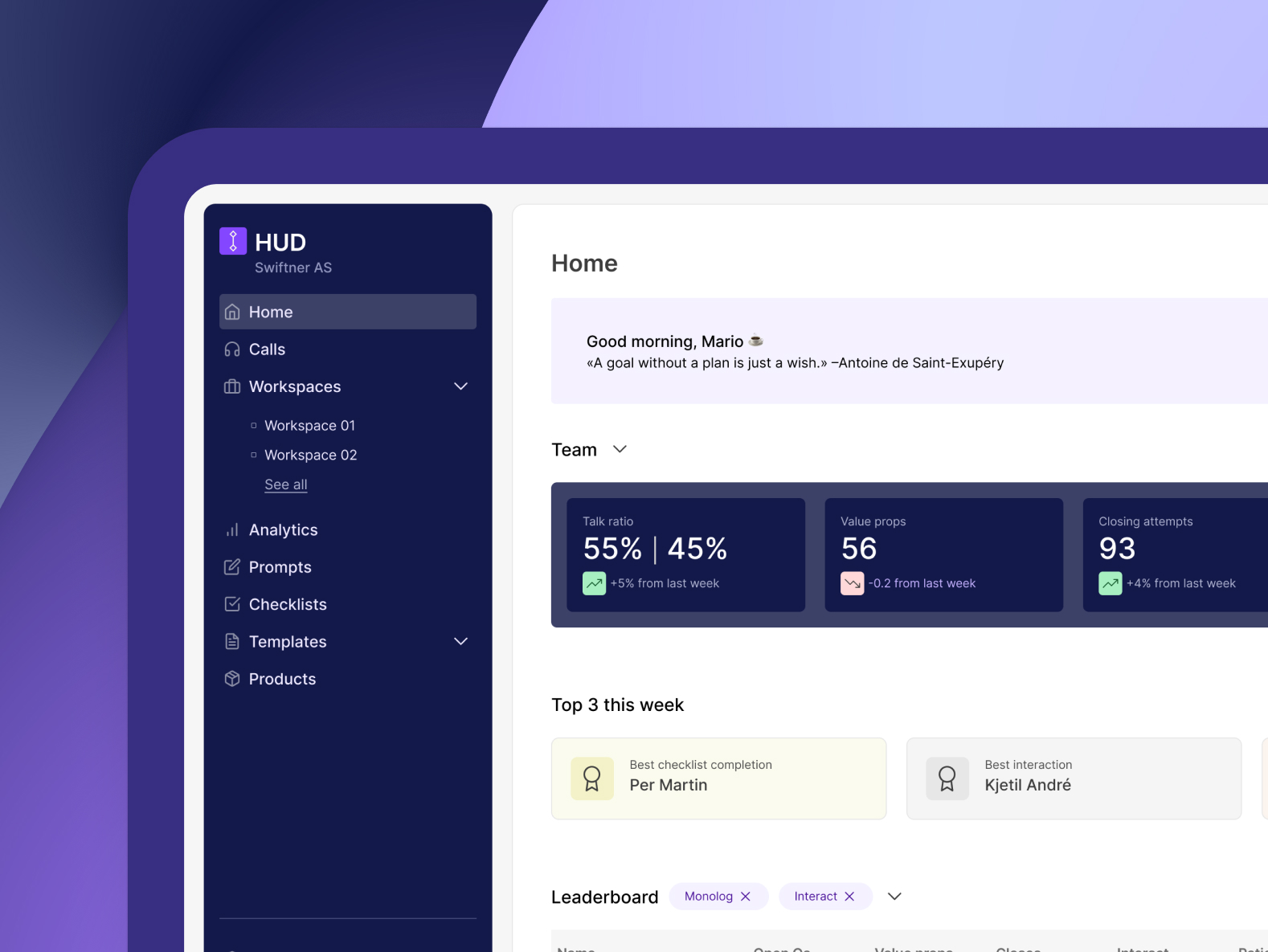 Für diejenigen, die coachen