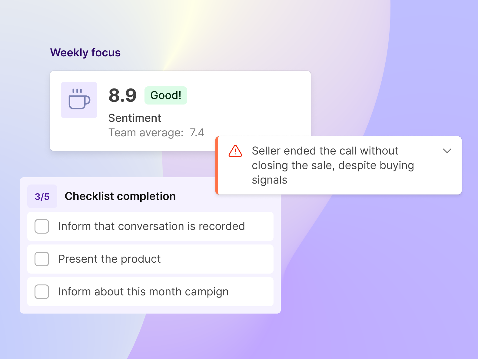 Your reps get better. Without you lifting a finger.
